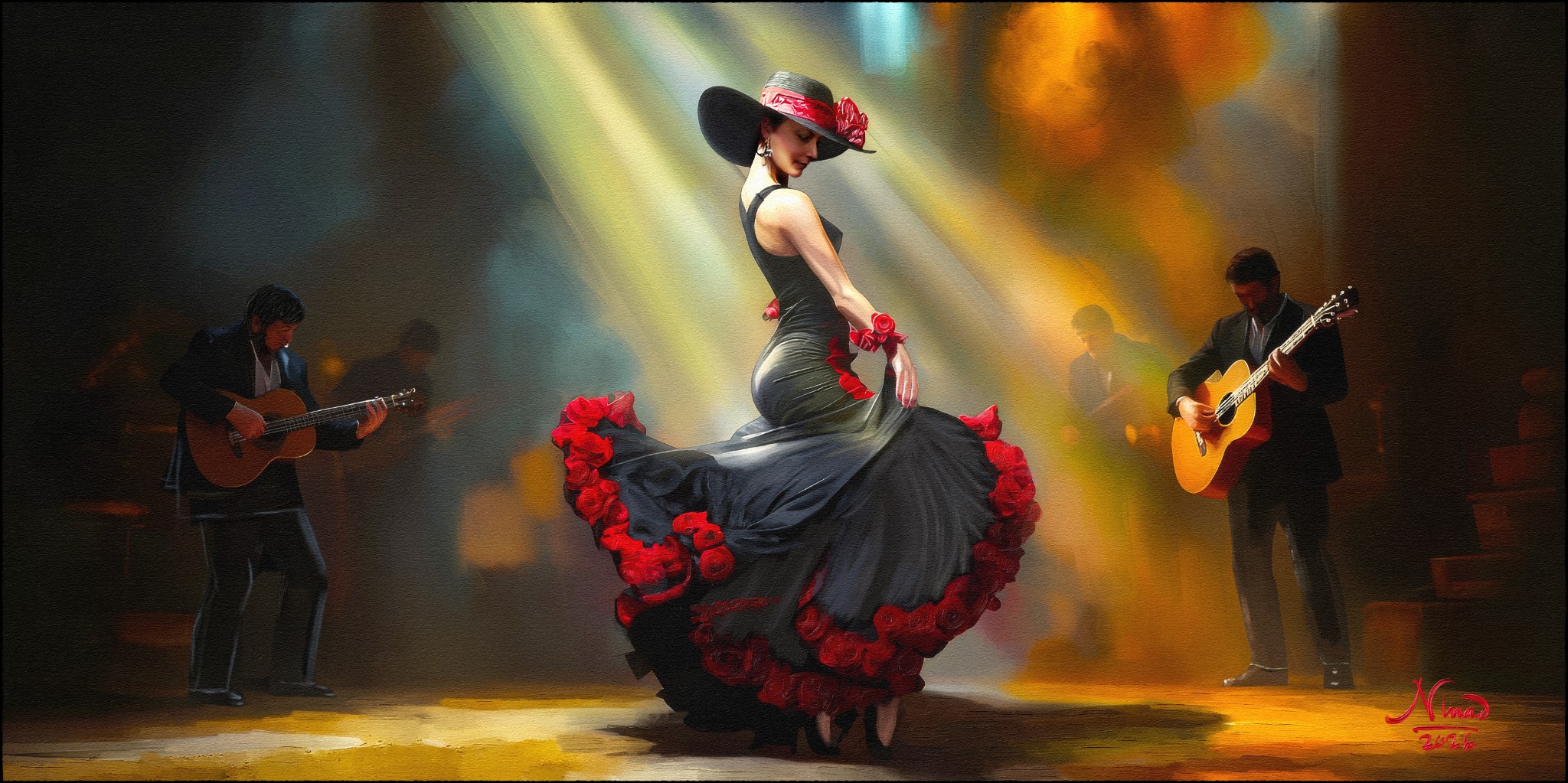 Suzanne: The Staccato Flamenco Dancer